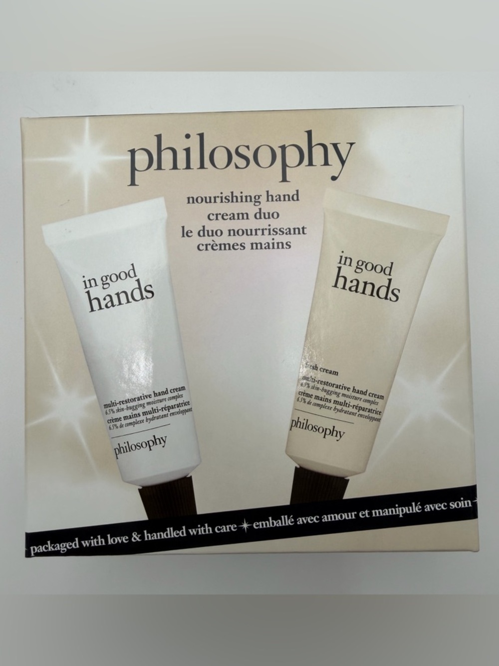 NIB Philosophy In Good Hands Hand Cream Duo